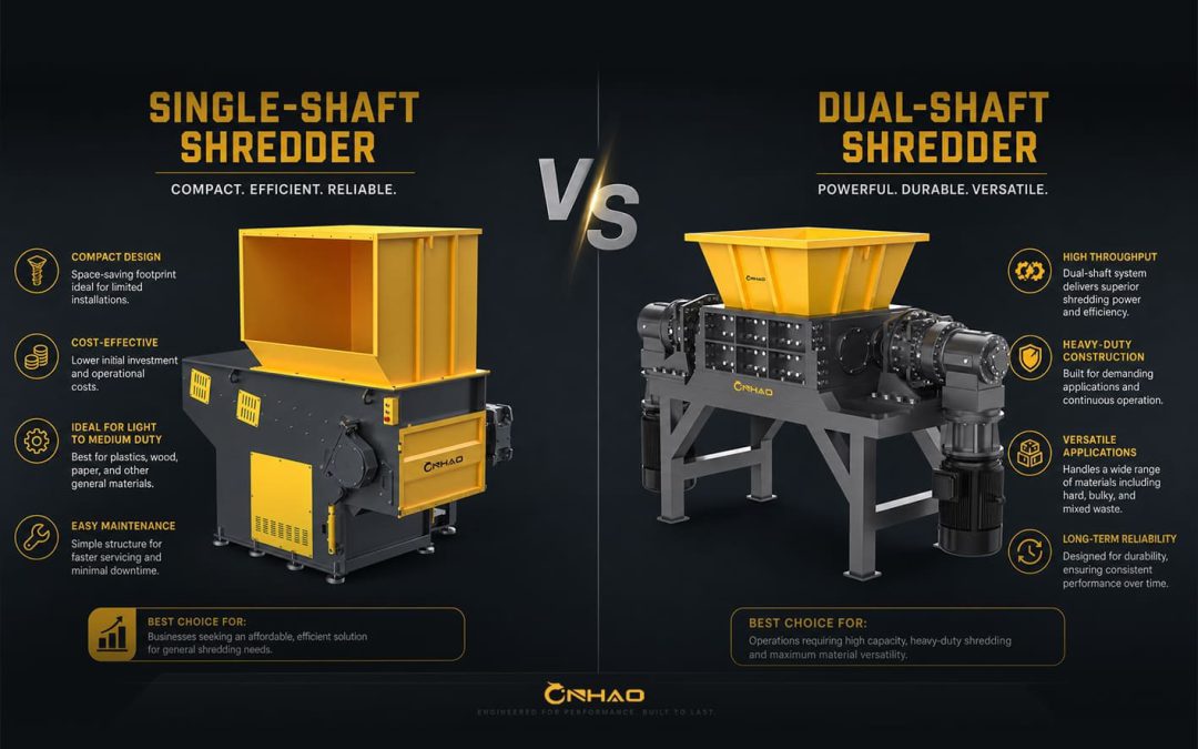 How to Size a Shredder for Your Waste？